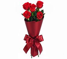 Букет 5 Красных роз Эдлесс Лав в Хатунь