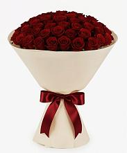 Букет 101 Бордовая роза Блэк Бакарра в Хатунь