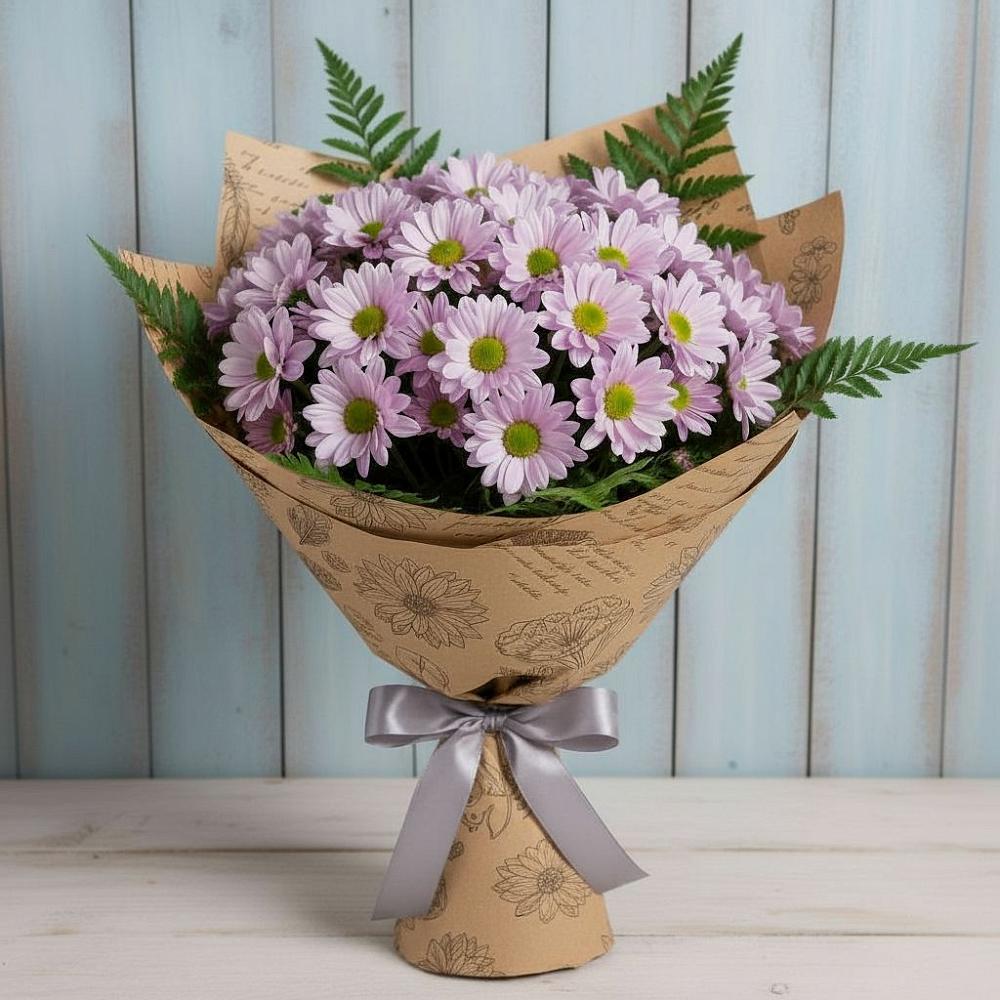 Букет цветов из: Хризантемы в Хатунь