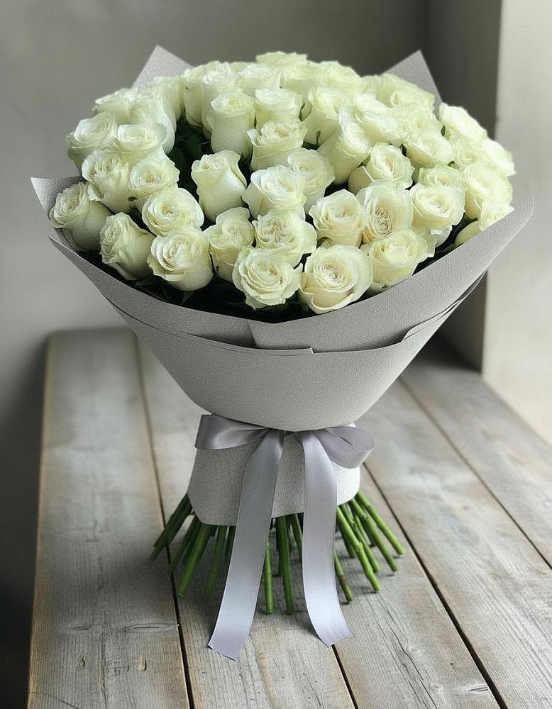 Букет 35 Белых роз в Хатунь