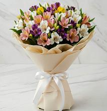 Букет цветов из:  Альстромерии в Хатунь