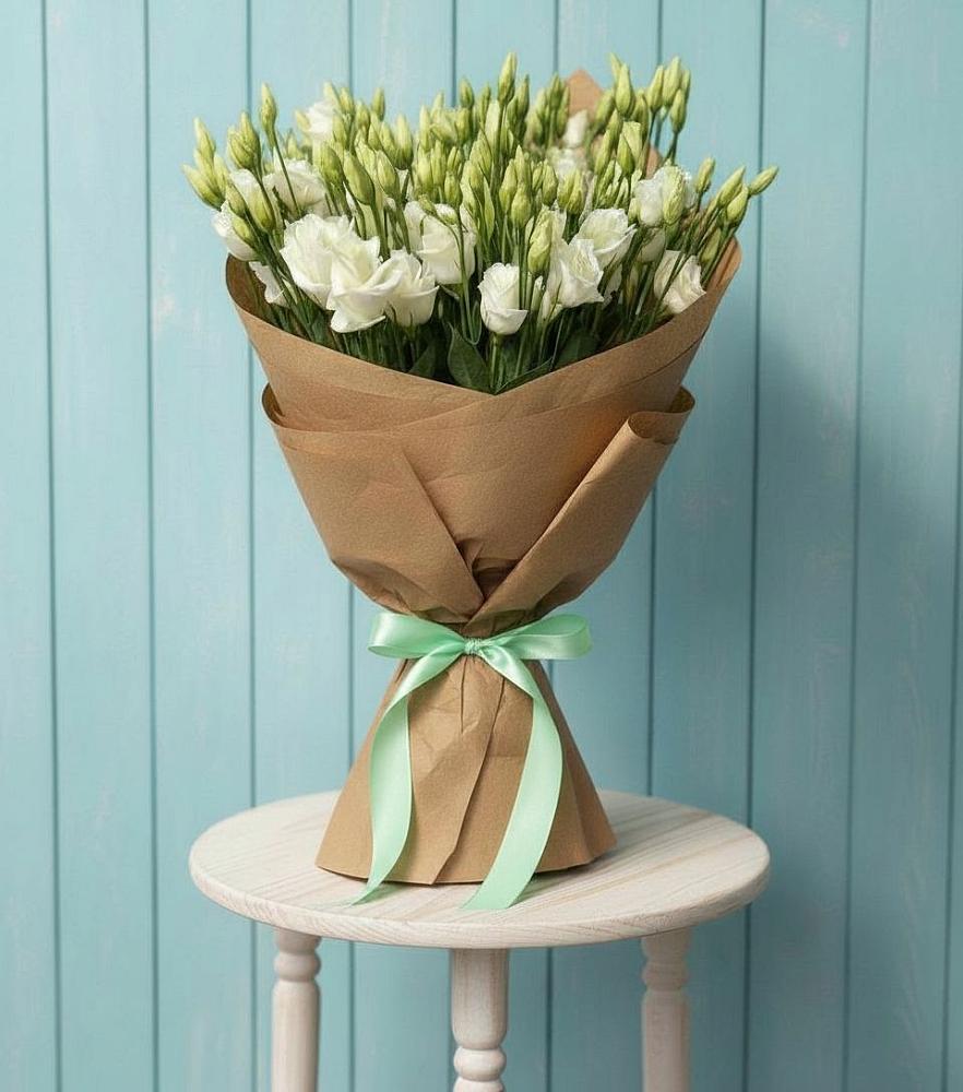 Букет цветов из: Лизиантусы в Хатунь